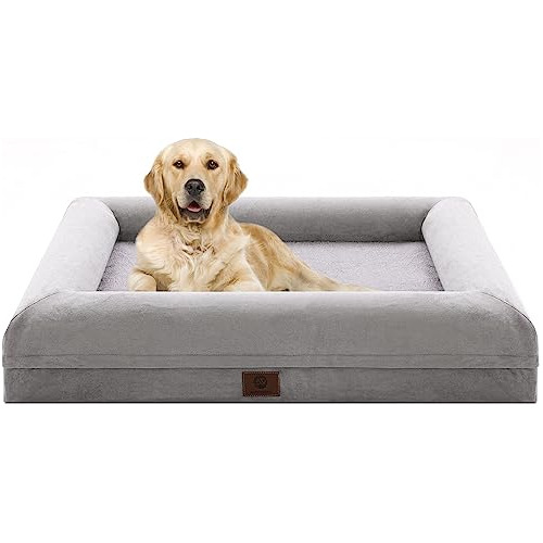 Dog Beds For Large Dogs, Orthopedic Dog Bed, Washable D...