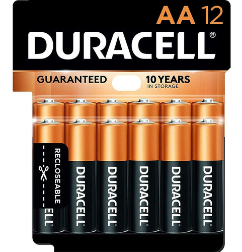  - Coppertop Aa Alkaline Batteries - Long Lasting, All-...