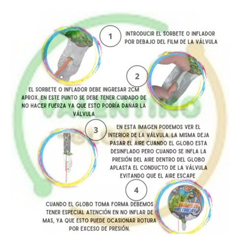 Pack De 6 Globos Redondos Con Temática De Capibara De 45 Cm Capibara Modelo Nro. 1