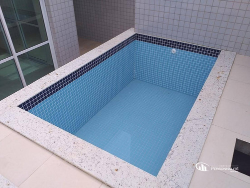 Imagem 8 de 22 de Cobertura Com 4 Dormitórios À Venda, 200 M² Por R$ 1.300.000,00 - Ocian - Praia Grande/sp - Co0003