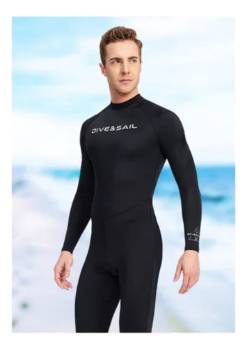 Traje De Buzo Superelástico Para Hombre Con Protección Solar