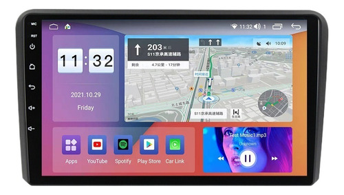 Estéreo Android Carplay 2+32gb Para Audi A3 2006-2012 Wiff