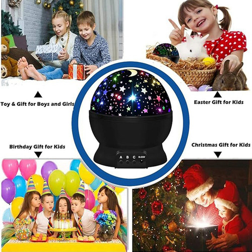 Proyector De Luz Nocturna Para Niños Pequeños Y Niñas, Jugue