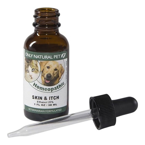 Solo Naturales Pet Piel Y Itch Remedio Homeopática