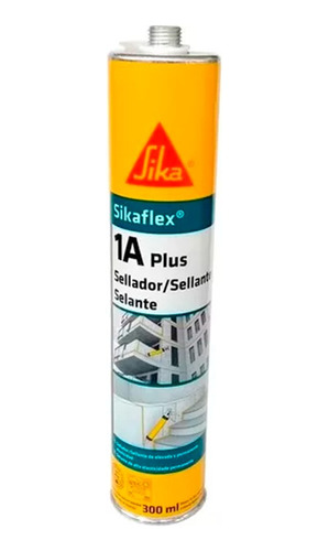 Sellador Poliuretano Sikaflex Plus Juntas Fisuras 280ml X 3u