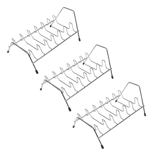 Set De 3 Estantes Para Secar Platos De Cocina Y Soporte Para