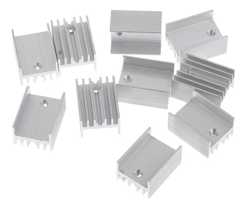 Disipador De Calor De 20x15x11 Mm Plata