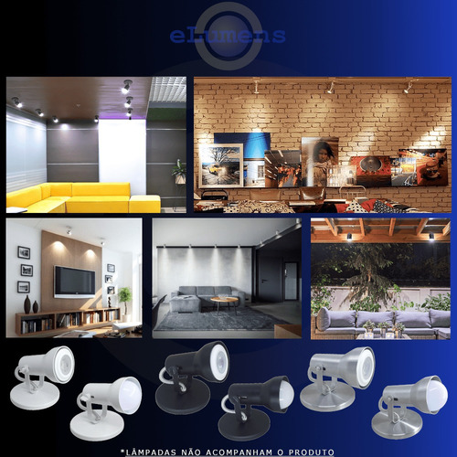 Spot De Sobrepor Espelho Banheiro Corredor Par20 Led