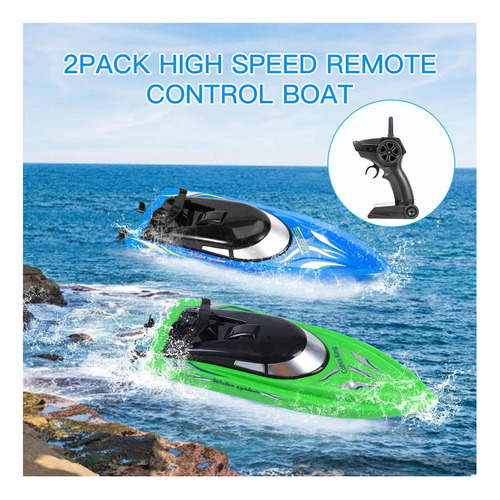 Barco Rc De Gaomon 2 Pack, Botes De Control Remoto Para Y G
