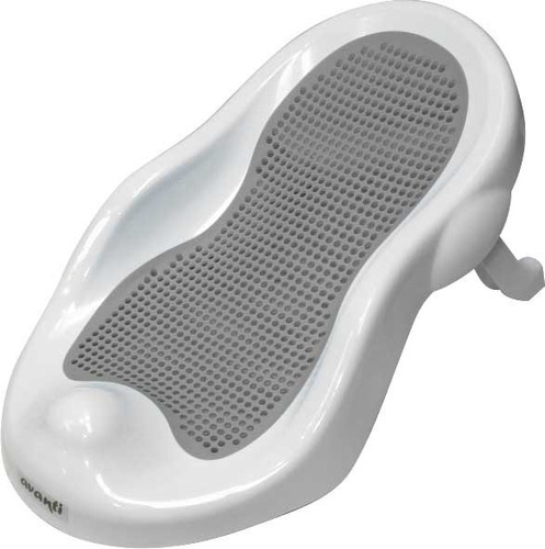 Bañera Bebe Avanti Plegable Soporte Reductor + Termómetro Color Gris