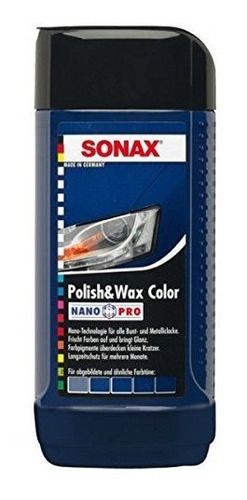 Sonax Nano Pro Cera Para Pulir, Azul