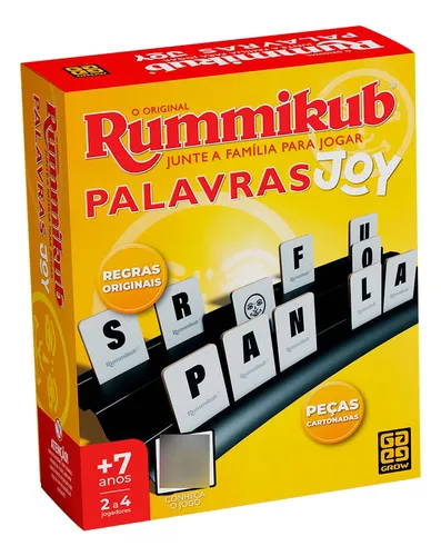 Jogo Rummikub Joy Palavras