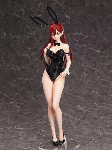 Fairy Tail - Erza Scarlet Barefoot Bunny Ver. Figura De Plástico A Escala