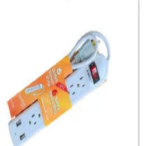 Comprar Recleta En06 6 Enchufes + 2 Puertos Usb 