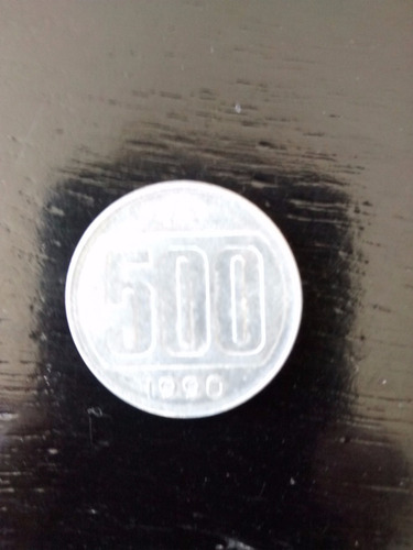 Numismatica Moneda 500 Australes Año 1990