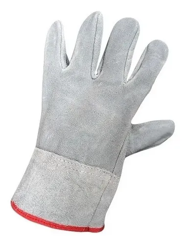 comprar Guantes De Trabajo Descarne Corto Reforzado Obra Soldador