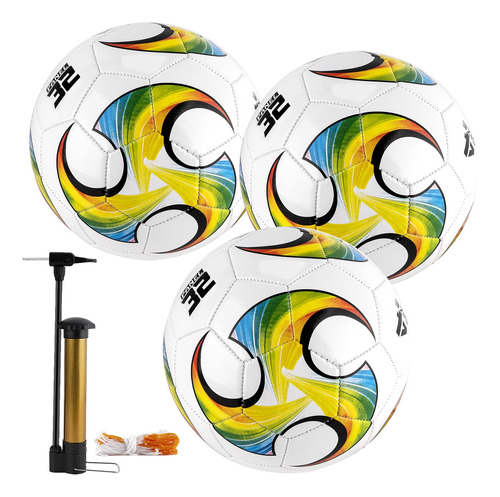 Idea Balon Futbol Desinflado Para Niño Talla 4 Bomba 3 S Al