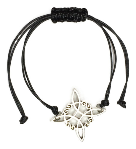 Dije Nudo De Bruja En Pulsera Amuleto  Protector Wicca -secp