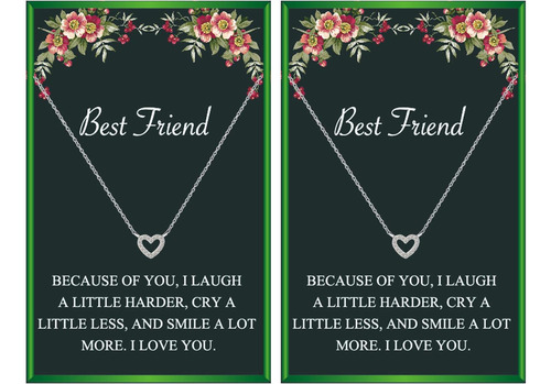 Your Always Charm Collares De Mejor Amigo Para 2 Niñas, Coll