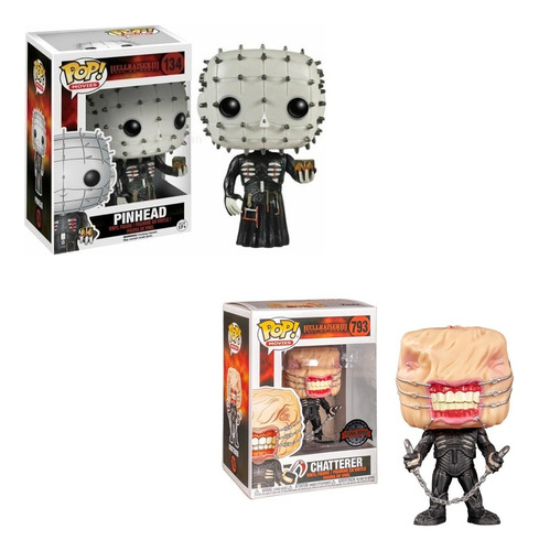 Funko Pop! Movies - Hellraiser - Pinhead & Chatterer Pack!