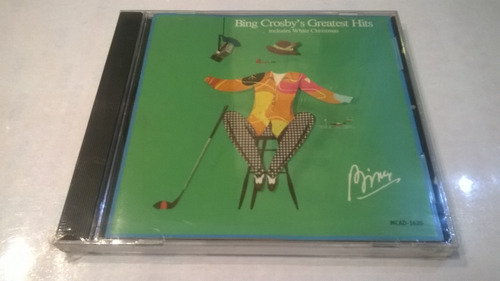 Bing Crosby's Greatest Hits, Crosby - Cd Nuevo Cerrado Usa