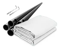Comprar Fondo Infinito Blanco 3x3 Mts - Incluye Estructura + Envió