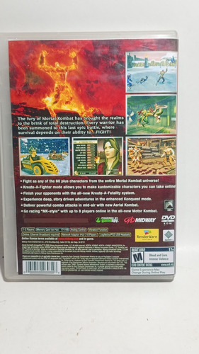 Mortal Kombat Armageddon Patch Para Ps2 (Usado)