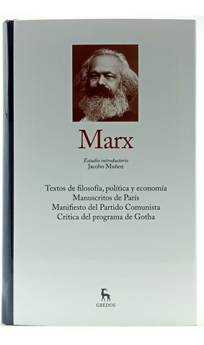 Marx - Estudio Introductorio - Jacobo Muñoz - Edt Gredos