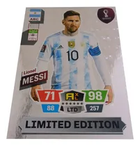 Comprar Carta Adrenalyn Xxl Qatar 2022 Lionel Messi Edición Limitada