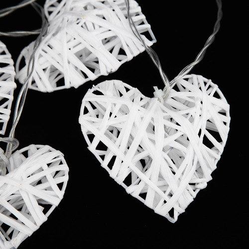 Cordón De Ratán Con Forma De Bola Cálida Y Romántica Con For
