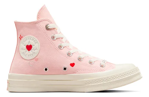 Tenis Converse Botas Chuck 70 Mujer-rosa