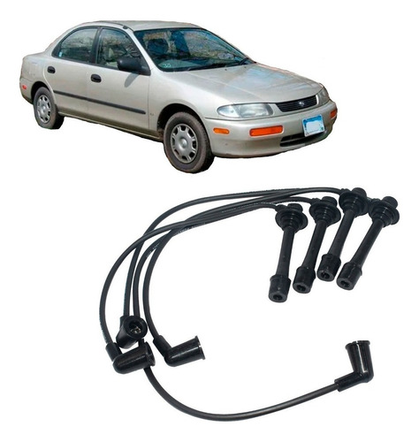 Juego Cable Bujia Para Mazda Artis 1.6 B6 1995 1999