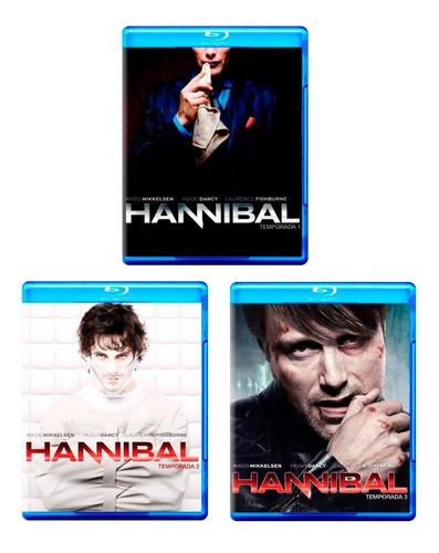 Hannibal Paquete Temporadas 1 2 3 Blu-ray