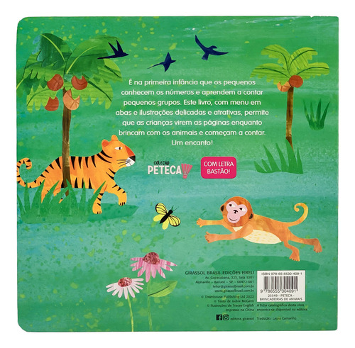 Peteca - Brincadeiras De Animais, De Jackie Mccann. Editora Girassol, Capa Dura Em Português