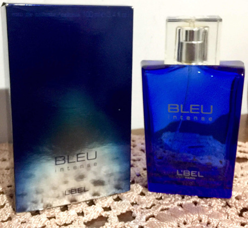 Perfume Blue Intenso L´bel. Frasco Vacío. 100 Ml