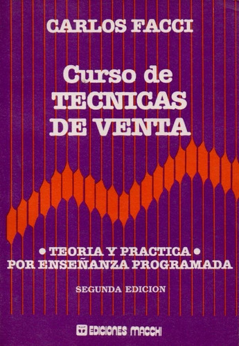 Libro Curso De Técnicas De Ventas  De Carlos Facci