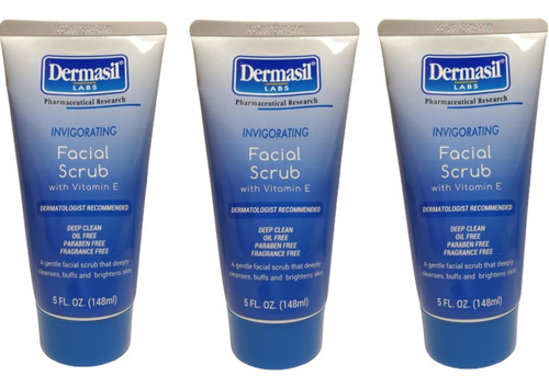 Dermasil Labs Exfoliante Facial Vigorizante Con Vitamina E 