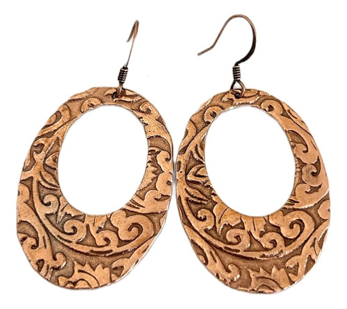  Aretes De Aro De Cobre Sólido Tesoros Sundance 