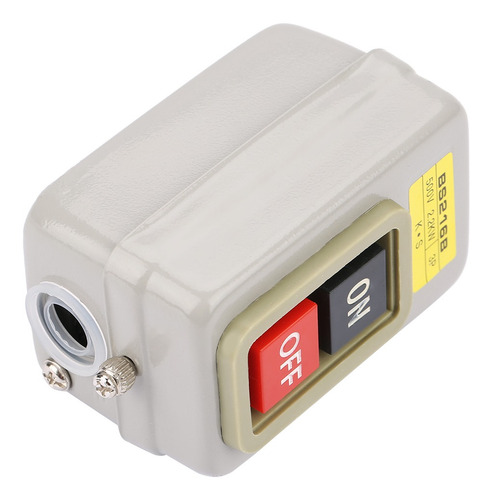 Interruptor De Botón De Encendido/apagado 110/220/380v 3 Pzs