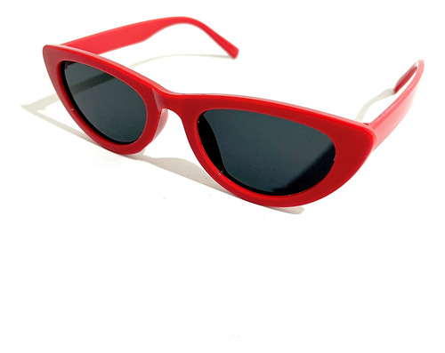 Gafas De Sol Cat Eye Lentes Vintage Bélgica Rojo
