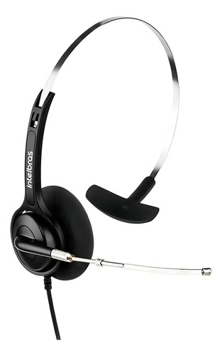 Headset Fone De Ouvido Mono Usb Ths 40 Preto Intelbras