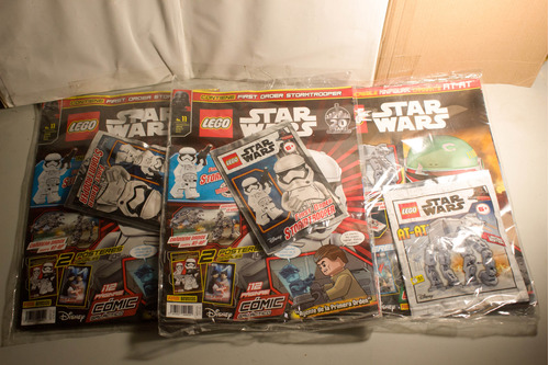 Set Revistas Lego Star Wars Stormtroppers At.at All Terrain