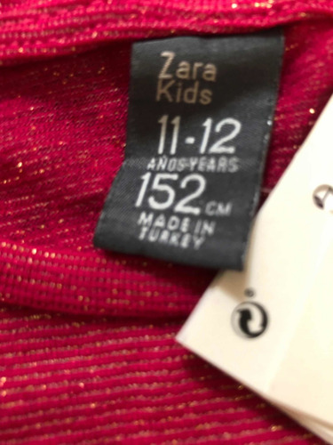 Remera Nena Marca Zara