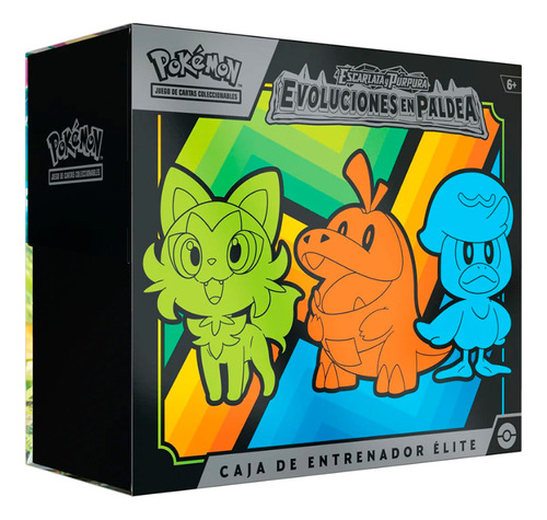 Pokemon Elite Trainer Box Escarlata-purpura Paldea Español 