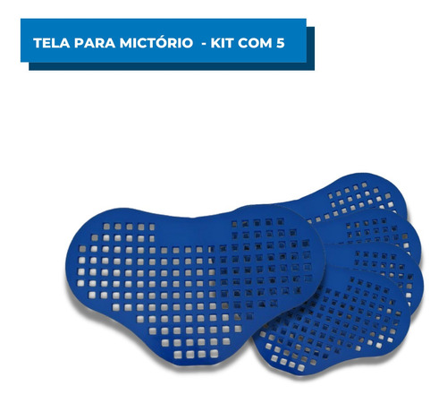 Kit Com 5 Telas Para Mictório Lavanda