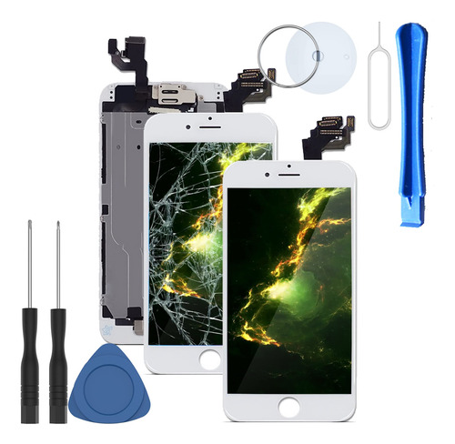 Ztr Blanco Para iPhone 6 Plus Pantalla Lcd De 5.5 Pulgadas,