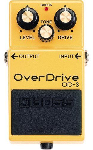 Pedal De Efecto Boss Overdrive  Od3