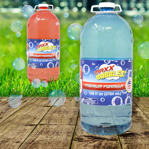 Soly Days Entertainment Bubble Solution 128oz - Hecho En Ee.