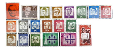 Alemania Berlín Lote 20 Sellos Año 1961 Completo Mint L16840