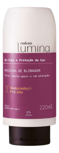 Mascara Capilar Blindaje Brill Protec De Color Lumina Natura